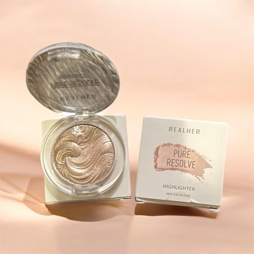 3/$20 RealHer Radiant Gold Highlighter x2 BNIB